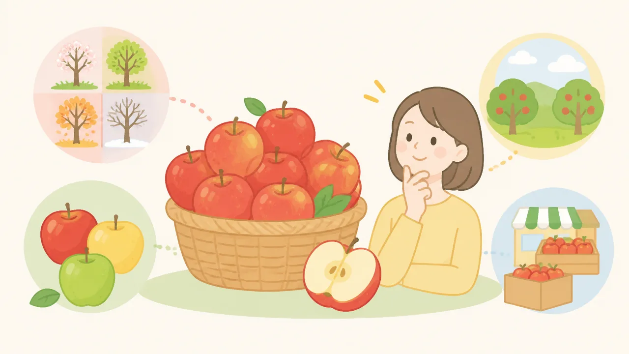 りんご1キロは何個?サイズ別の目安と重さをわかりやすく解説