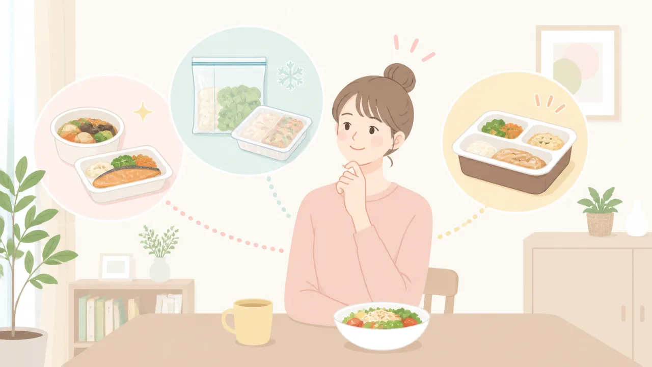 一人暮らしで自炊しない女性におすすめの食事選びと便利サービス