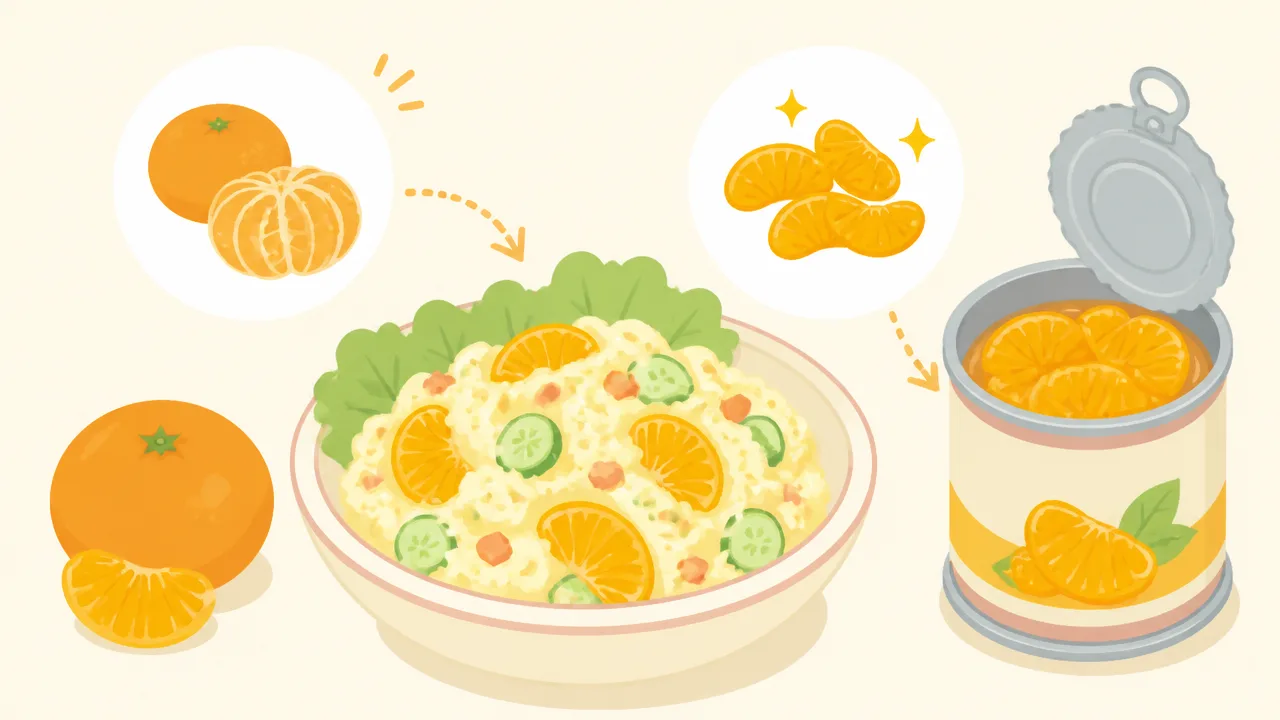 ポテトサラダにみかんを入れる地域はどこ?定番になった理由も解説