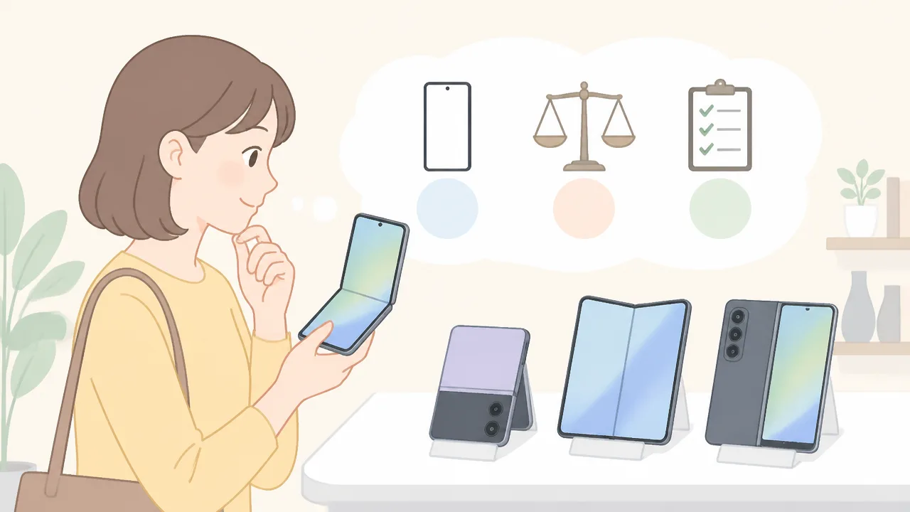 折りたたみスマホのおすすめ機種とデメリット、後悔しない選び方