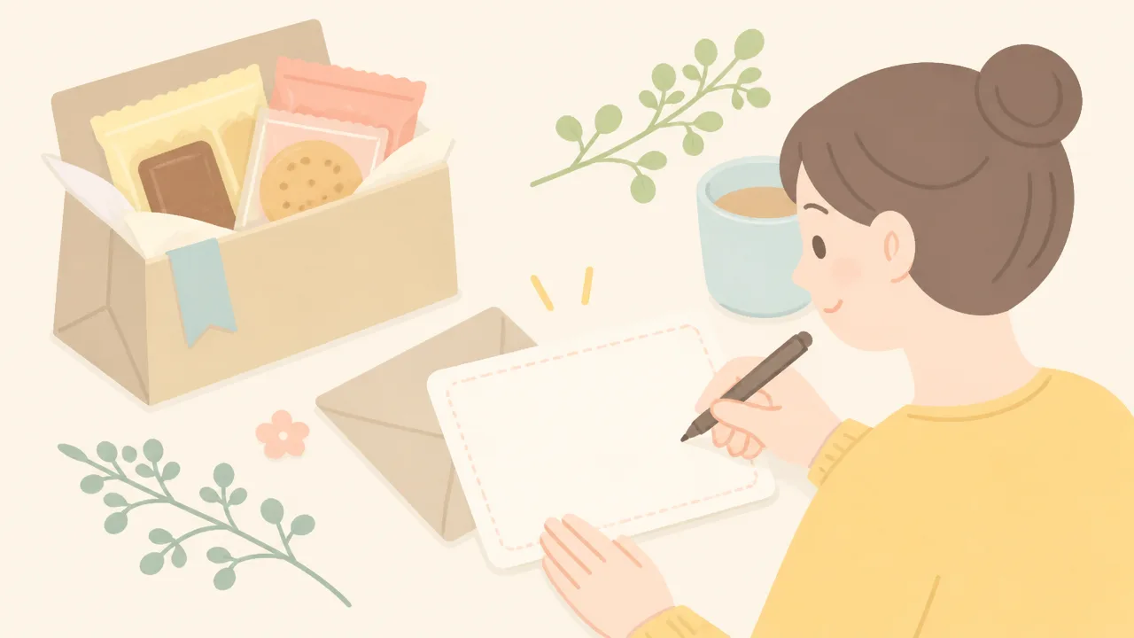 よかったら食べてくださいメモの書き方｜お土産に添える相手別例文集